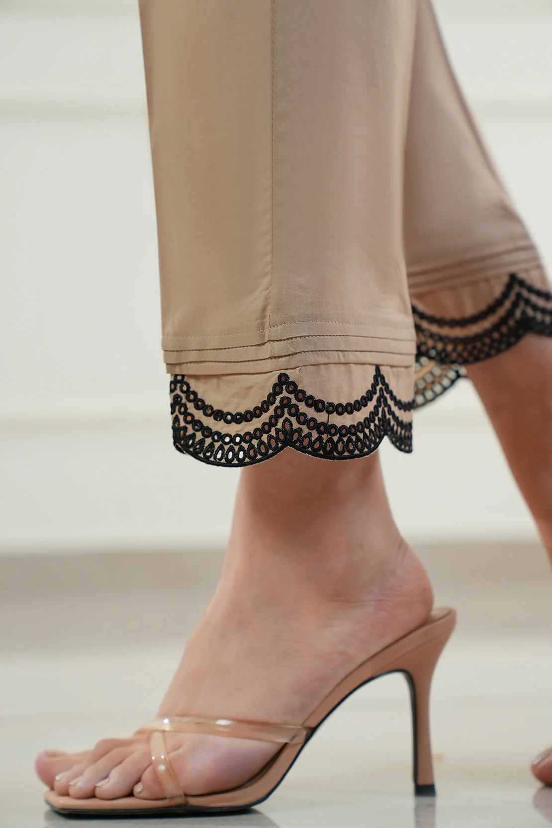 Embroidered Cambric Pant - Image 3