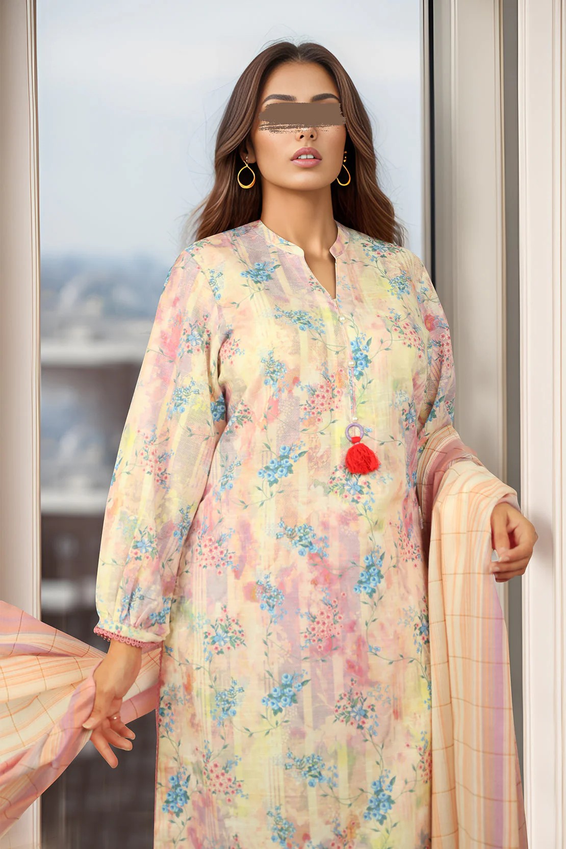 Jacquard Viscose dupatta - Image 3