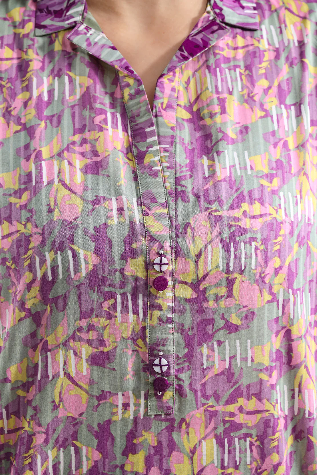 Printed Lawn Stitched 2 Piece (Shirt/Trouser) - Image 3