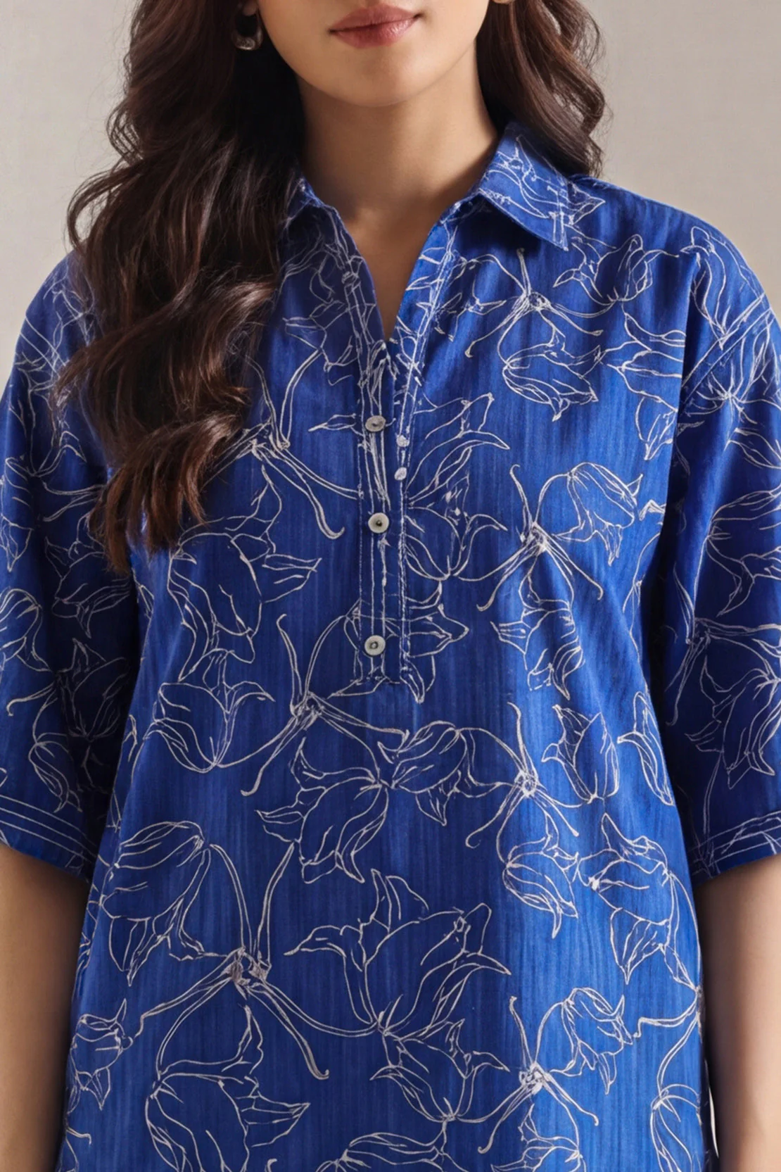 Printed Lawn Stitched 2 Piece (Shirt/Trouser) - Image 5