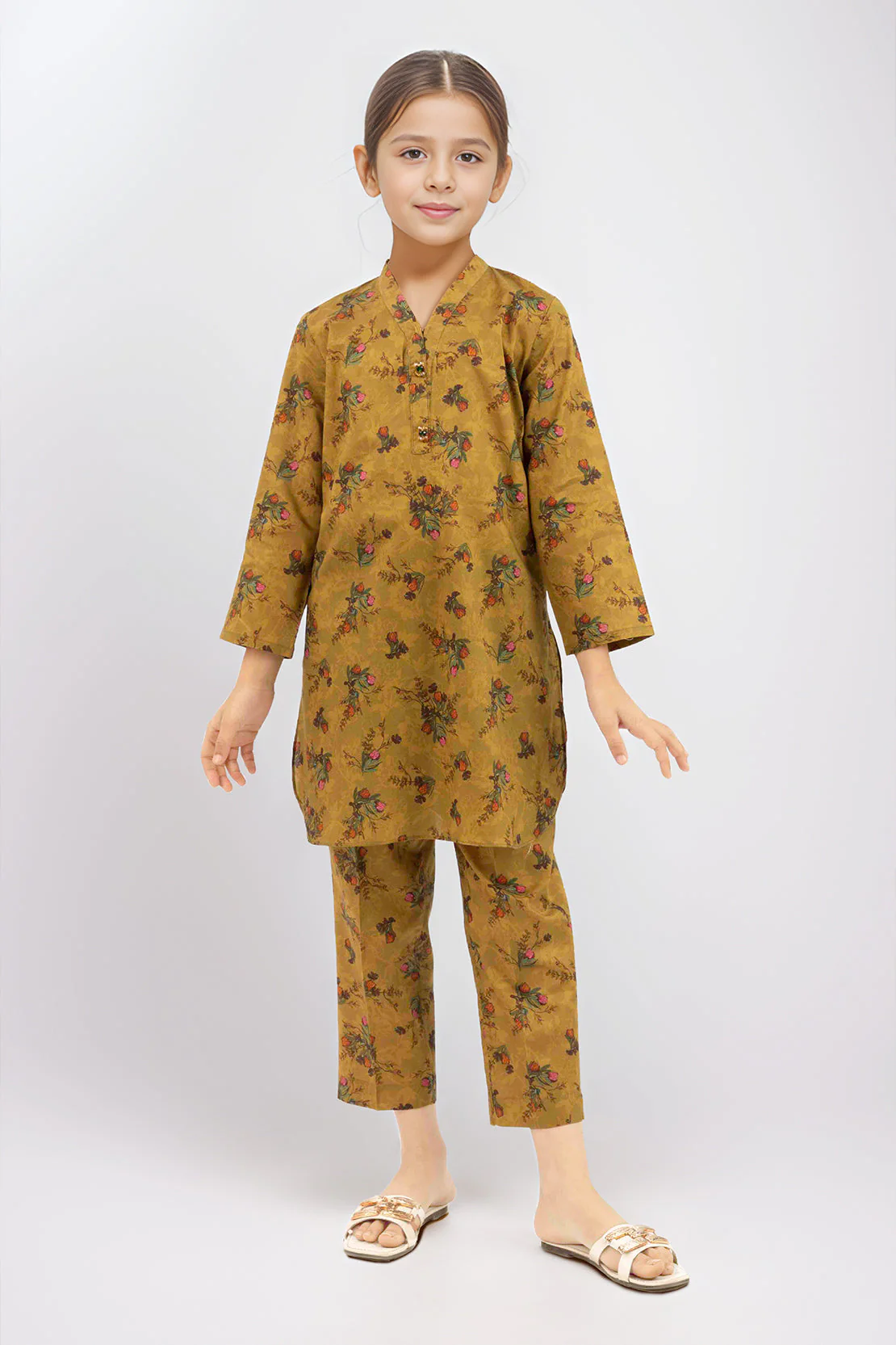 SAYA's Printed Cambric Stitched Mom And Daughter - Image 6