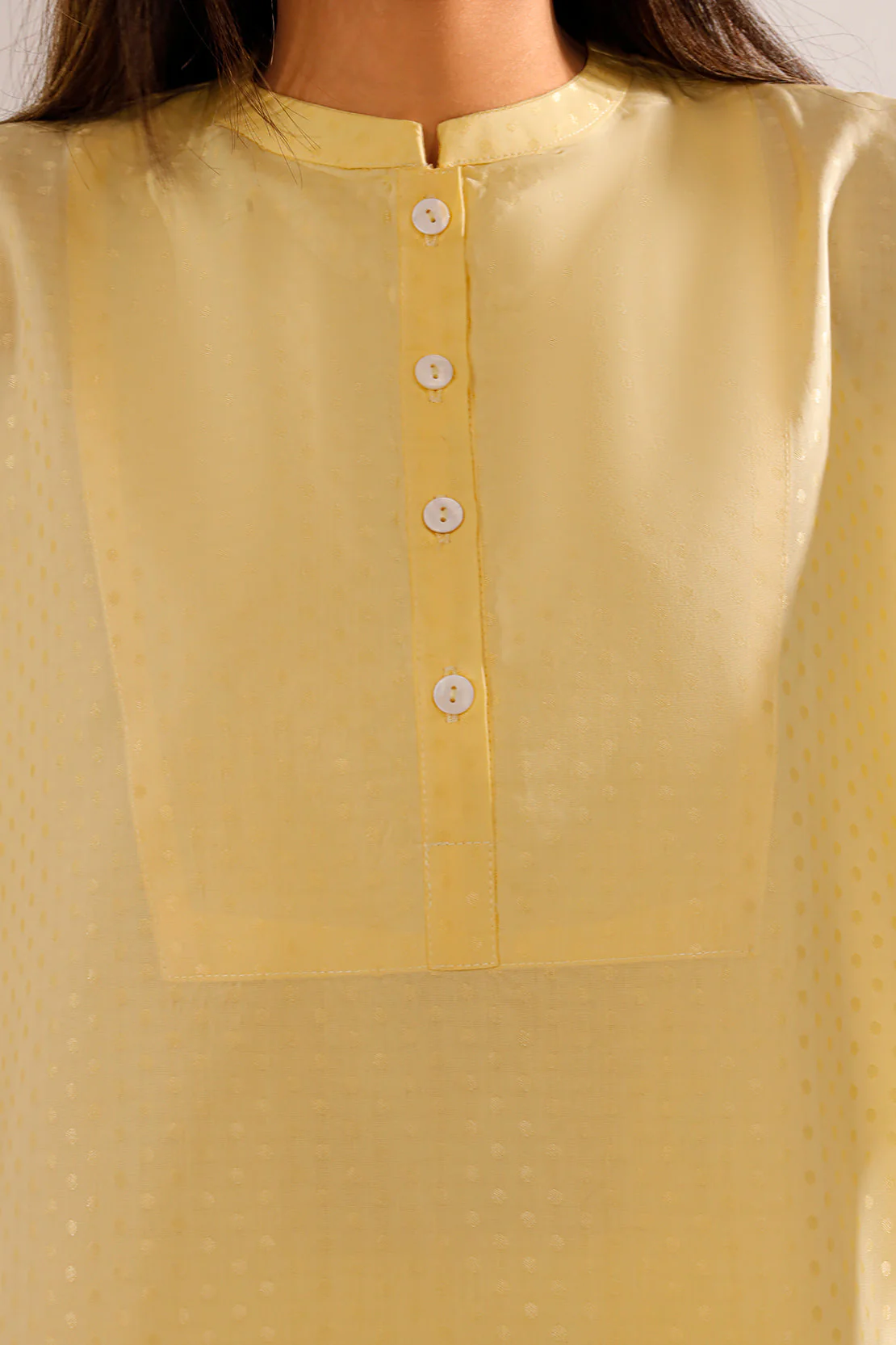 Stitched Self Jacquard 2 Piece (Shirt/Trouser) - Image 5